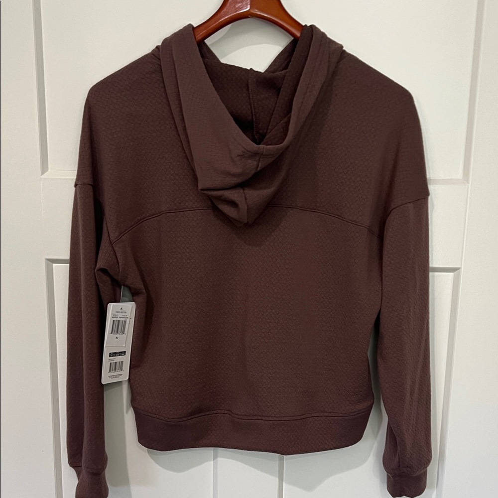 NWT Marika Peppercorn Cropped Hoodie Sz S - Picture 5 of 8